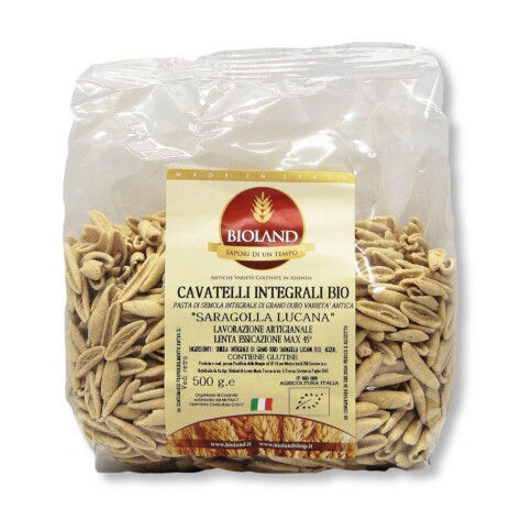Cavatelli Saragolla Lucana Khorasan